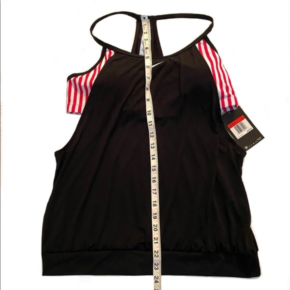 Last 1-NIKE Tankini Swimsuit Pink & White 🌺 - Picture 6 of 15